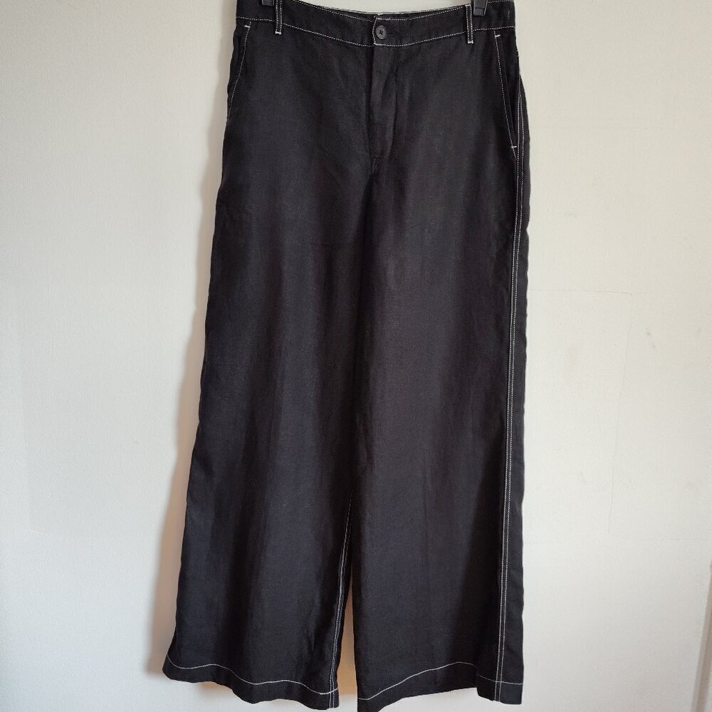 Madewell Zoe Linen Wide-Leg Pant
